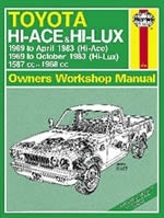Reparaturanleitung Toyota Hi-Ace & Hi-Lux Petrol (69 - Oct 83) up to A (VERSANDKOSTENFREI)