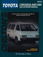 Reparaturanleitung Toyota Cressida and Van (83 - 90) (VERSANDKOSTENFREI)