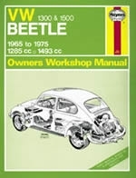 Reparaturanleitung VW Käfer Beetle 1300 & 1500 (65 - 75) up to P (VERSANDKOSTENFREI)