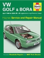 Reparaturanleitung VW Golf & Bora Petrol & Diesel (April 98 - 00) R to X (VERSANDKOSTENFREI)