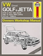 Reparaturanleitung VW Golf & Jetta Mk 1 Diesel (78 - 84) up to A (VERSANDKOSTENFREI)