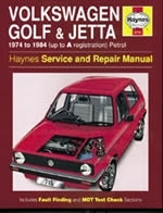 Reparaturanleitung VW Golf & Jetta Mk 1 Petrol 1.1 & 1.3 (74 - 84) up to A (VERSANDKOSTENFREI)