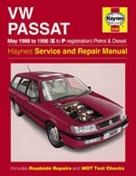 Reparaturanleitung VW Passat 4-cyl Petrol & Diesel (May 88 - 96) E to P (VERSANDKOSTENFREI)