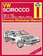 Reparaturanleitung VW Scirocco (82 - 90) up to H  (VERSANDKOSTENFREI)