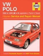 Reparaturanleitung VW Polo Hatchback Petrol & Diesel (94 - 99) M to S (VERSANDKOSTENFREI)
