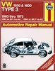 Reparaturanleitung VW Type 3 1500 und 1600 (63 - 73) up to M (VERSANDKOSTENFREI)
