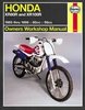 MANGELEXEMPLAR Honda XR50-100R &amp; CRf50-100F (85 - 07) (Versandkostenfrei)