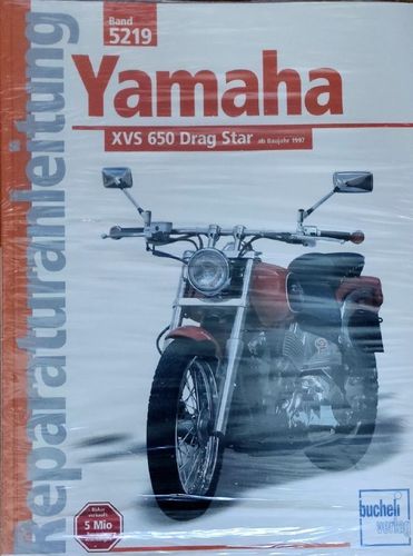 Reparaturanleitung Yamaha XVS650 Drag Star ab Baujahr 1997 (VERSANDKOSTENFREI)